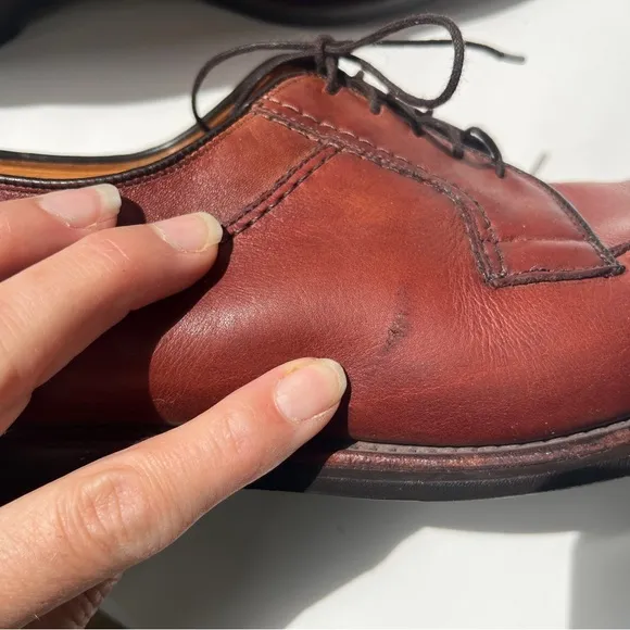 Allen Edmonds Stockbridge 3754 Split Toe Blucher Dress Shoes - Size 10 D
