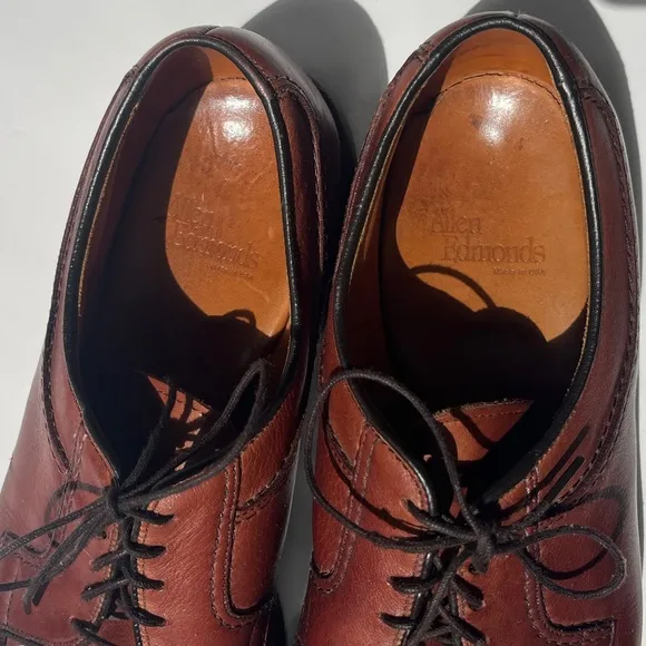 Allen Edmonds Stockbridge 3754 Split Toe Blucher Dress Shoes - Size 10 D
