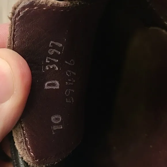 ALLEN EDMONDS Surrey Grey Brown Leather Sz 10 D Blucher Lace Up‎ Mens Shoes