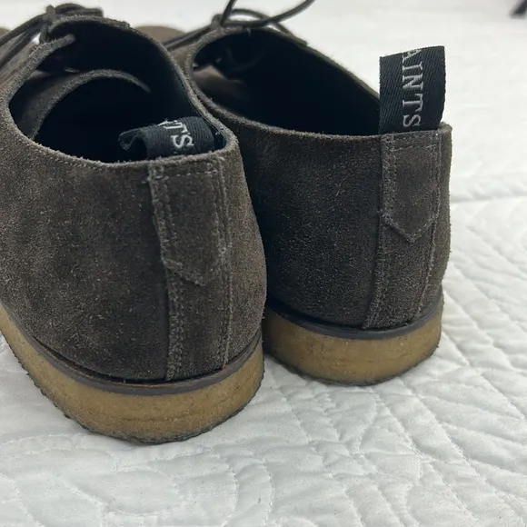Allsaints •46/13• Leigh Plain Toe Derby Shoes