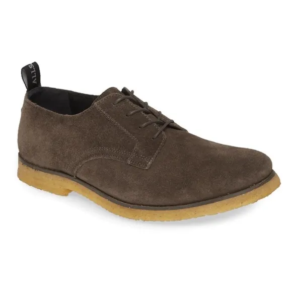 Allsaints •46/13• Leigh Plain Toe Derby Shoes