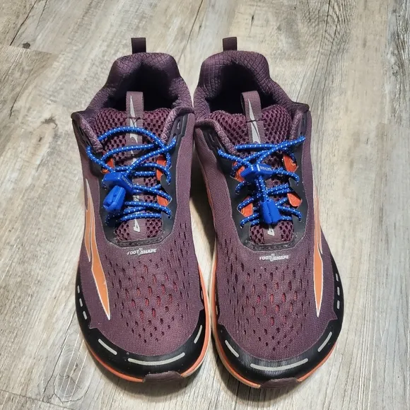 Altra Torin 4 Women's Size 9.5 Running Shoes Plum Coral Foot Shape Zero Drop