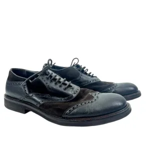 Antonio Maurizi Cap Toe Oxford Shoes Vibram Soles Brown Size 12