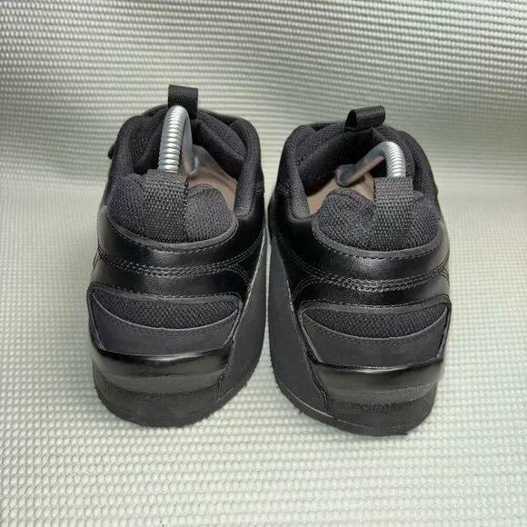 Apex 2 Hook And Loop Walker Diabetic Shoes Men’s Size 11 Black Leather