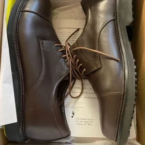 Apex new in box men’s size 12 capped toe oxford dress shoes, new in origial box