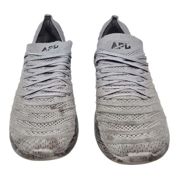 APL Athletic Propulsion Labs Gray Techloom Wave Mens Running Sneakers Size 13
