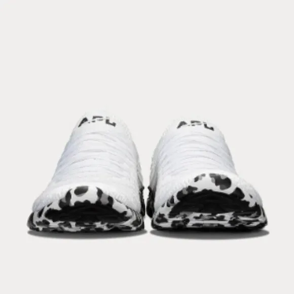 APL Techloom Wave Sneakers White Leopard SZ 11 NWT