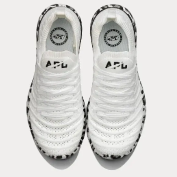 APL Techloom Wave Sneakers White Leopard SZ 11 NWT