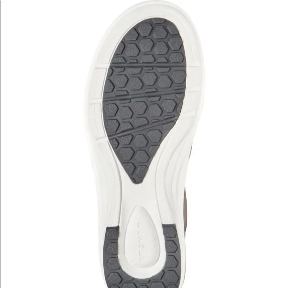 ARAVON BEAUMONT LEATHER WALKING SNEAKERS OFF WHITE NEW SZ 7.5