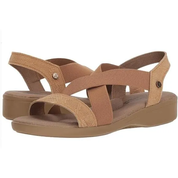 Arcopedico Montery Leather Tex Slingback Sandals Biscuit Size 40 EU 9 US NIB