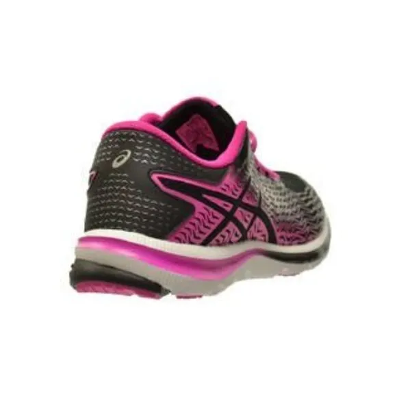 ASICS Gel- Super J33 2 Women's Black Pink Glow Silver Running Sneakers Sz 10 NEW