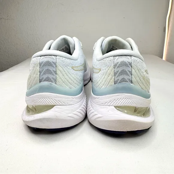 ASICS Women's Gel-Kayano 29 Running Shoes 7.5 Sky/Champagne Light Blue/Gold