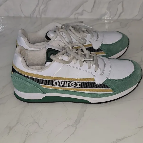 AVIREX SpitFire 2 sneakers Vintage 80's Men Size 9.5