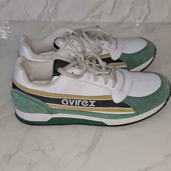 AVIREX SpitFire 2 sneakers Vintage 80's Men Size 9.5