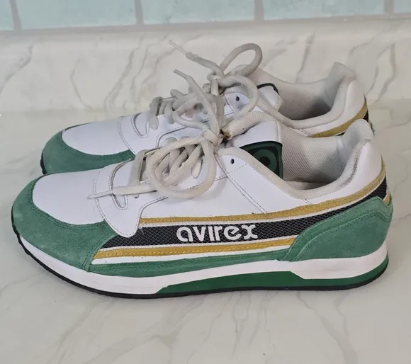 AVIREX SpitFire 2 sneakers Vintage 80's Men Size 9.5