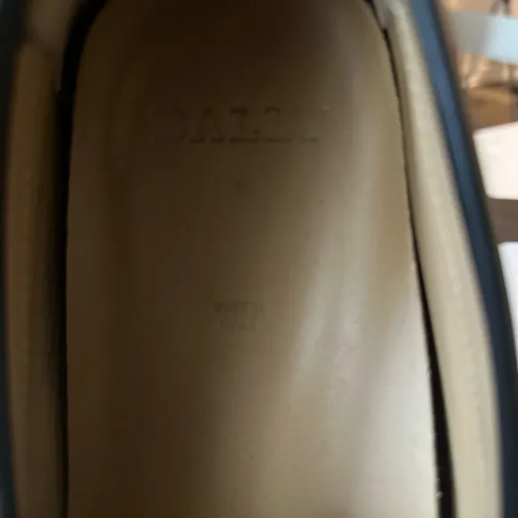 Bally Men's Black Leather Loafers
