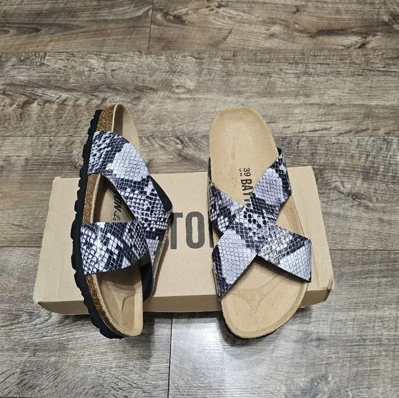Bayton Leather Arch supports sandals women's size 8