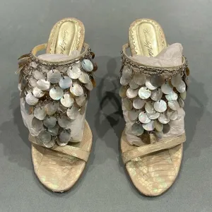 Betsy Johnson Chain and Mother of Pearl Style Sequin