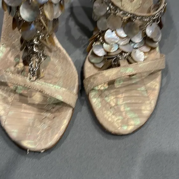 Betsy Johnson Chain and Mother of Pearl Style Sequin
