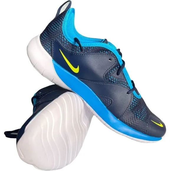 Big Kids Sneakers Size 6Y Nike Flex Contact 3 (GS)Running Shoes Blue