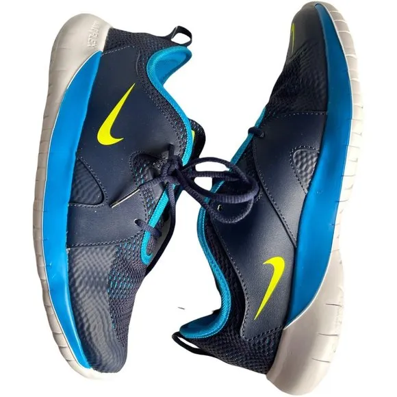 Big Kids Sneakers Size 6Y Nike Flex Contact 3 (GS)Running Shoes Blue