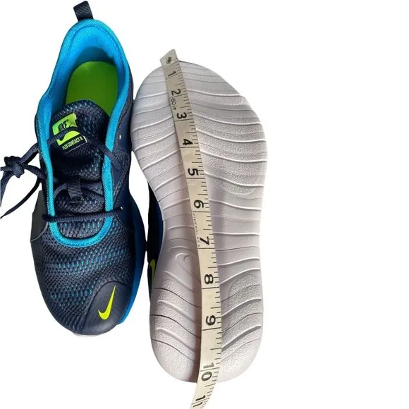 Big Kids Sneakers Size 6Y Nike Flex Contact 3 (GS)Running Shoes Blue