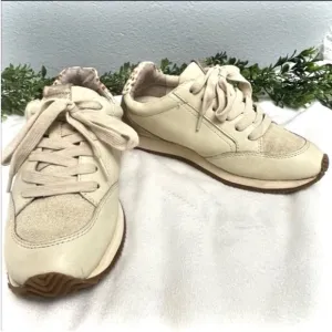 BIRDIES The Roadrunner LOW-TOP RETRO SNEAKERS Dune Animal Print Women's Sz 7