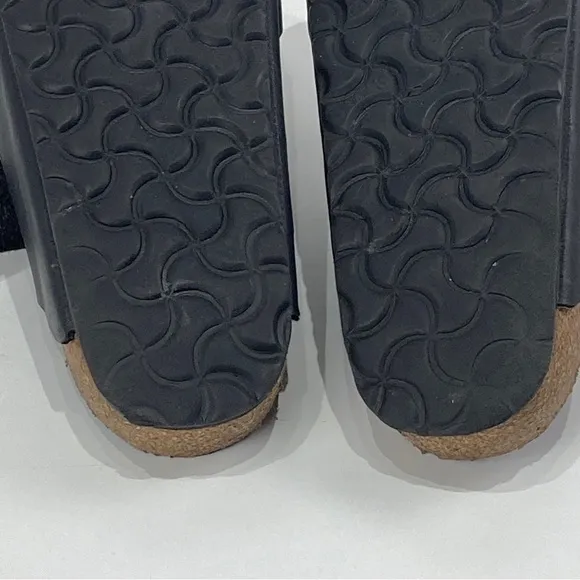 Birkenstock Arizona Bs Narrow Fit Leather Sandal Black Women’s 37