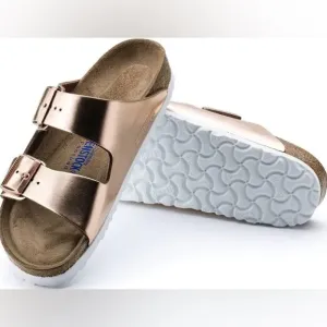 Birkenstock Arizona sandals - Metallic copper size 39 women’s 8