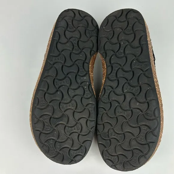 BIRKENSTOCK BLACK WOMENS GARY SUEDE LACE UP SIZE 365-5.5  US