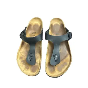 Birkenstock Gizeh T-Strap Leather Women’s Size 6 T Sandals Size   EU41 US 10.5