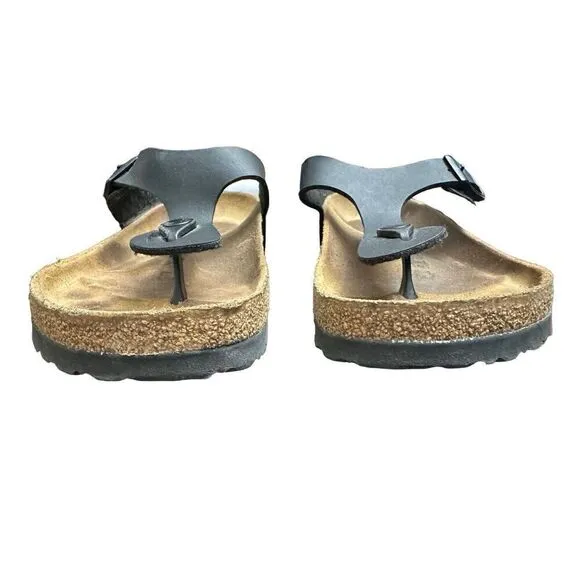 Birkenstock Gizeh T-Strap Leather Women’s Size 6 T Sandals Size   EU41 US 10.5