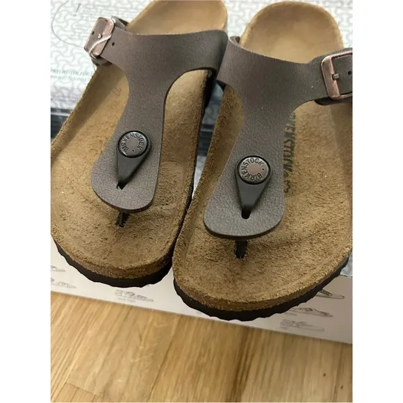 Birkenstock Kids Gizeh Mocha Sandals