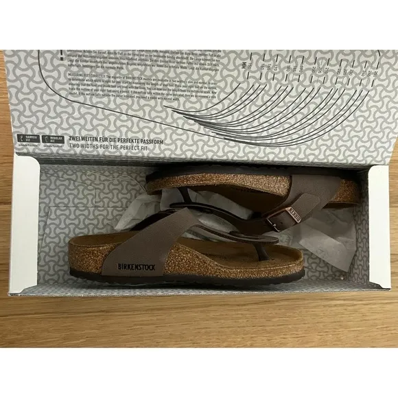 Birkenstock Kids Gizeh Mocha Sandals