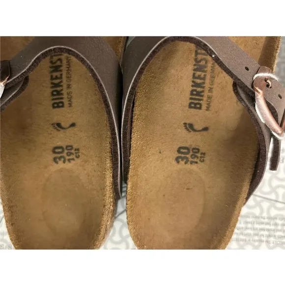 Birkenstock Kids Gizeh Mocha Sandals