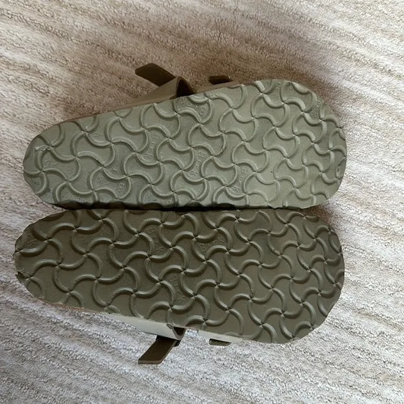 Birkenstock Mayari Vegan Faded Khaki Birkibuc™ EU 37 | 6.5