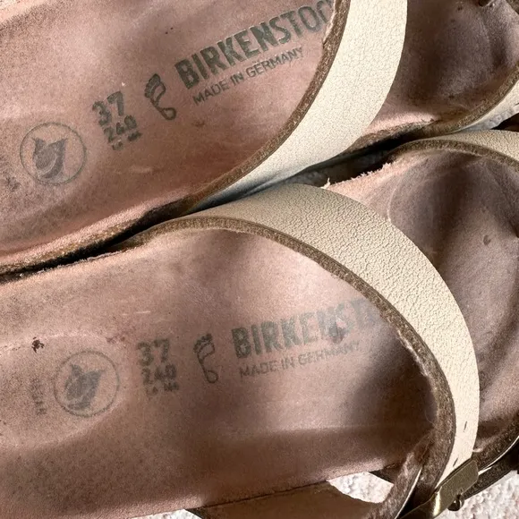 Birkenstock Mayari Vegan Faded Khaki Birkibuc™ EU 37 | 6.5