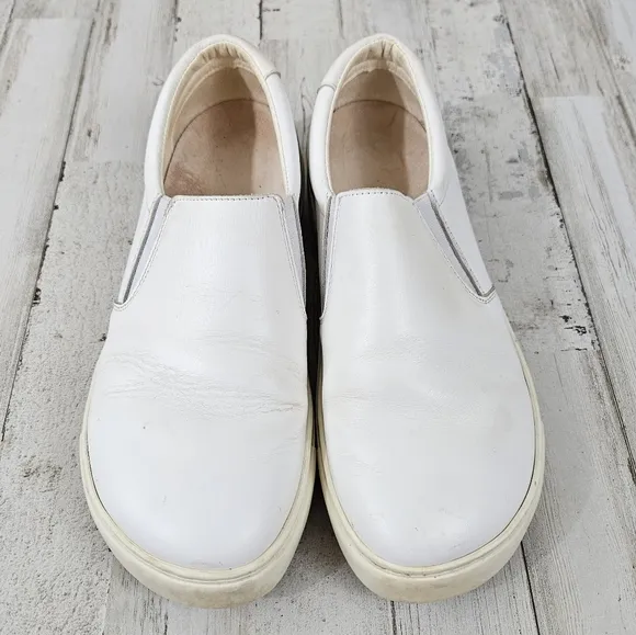 Birkenstock Oswego White Leather Sneaker Shoes