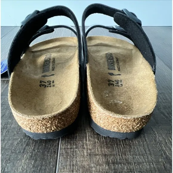 Birkenstock Sydney Sandals Magic Snake Glitter Black Navy Birko-Flor EU37 W6