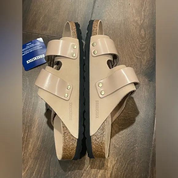 Birkenstock Uji Nubuck Leather Sandals New