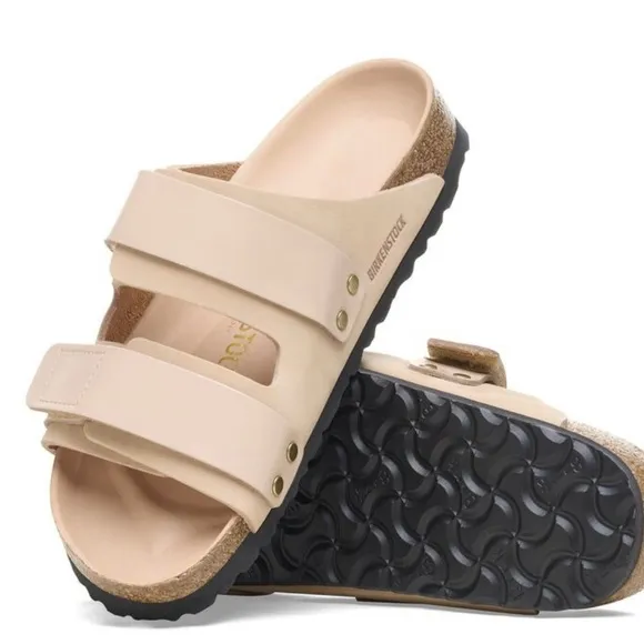 Birkenstock Uji Nubuck Leather Sandals New