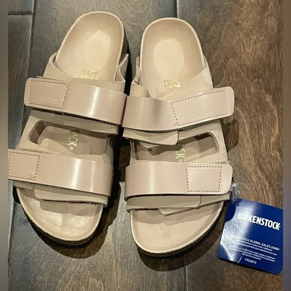 Birkenstock Uji Nubuck Leather Sandals New