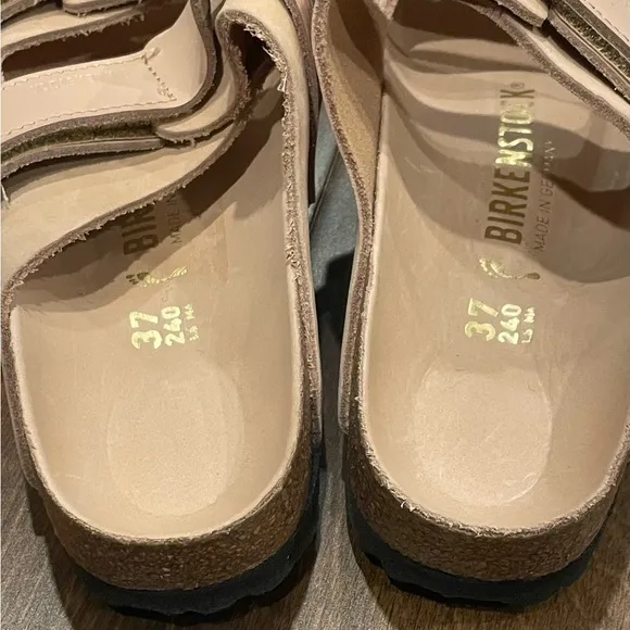 Birkenstock Uji Nubuck Leather Sandals New