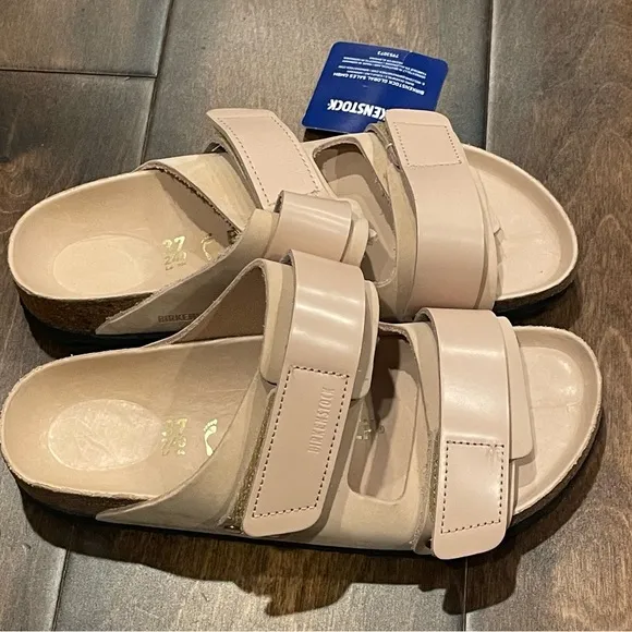 Birkenstock Uji Nubuck Leather Sandals New