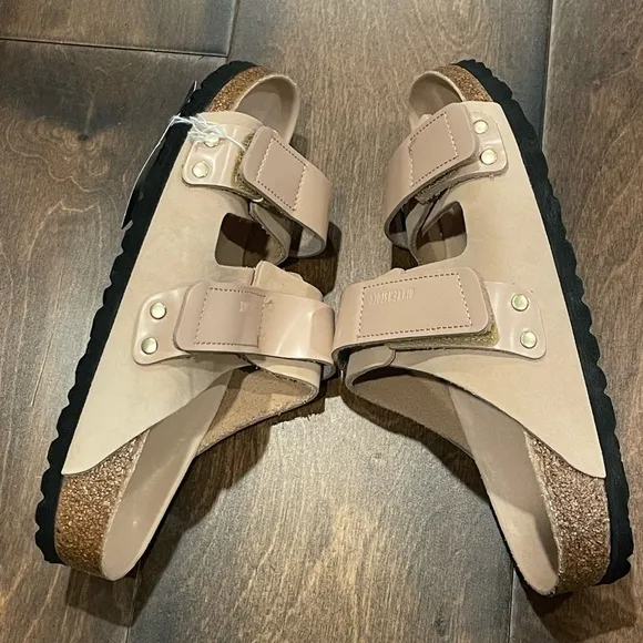 Birkenstock Uji Nubuck Leather Sandals New