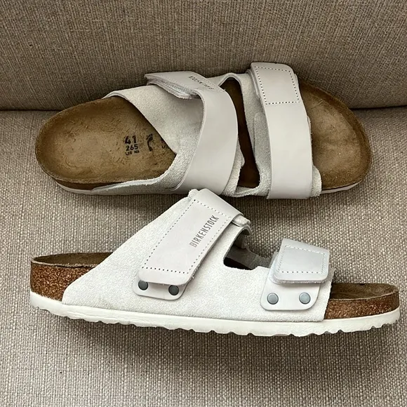 BIRKENSTOCK Uji Suede Nubuck Sandals Size 41 / 10