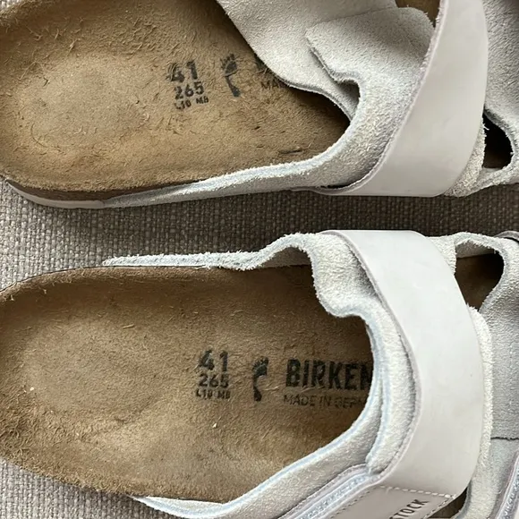 BIRKENSTOCK Uji Suede Nubuck Sandals Size 41 / 10