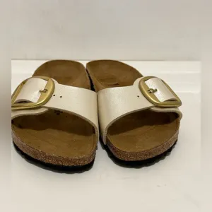 Birkenstock women sandal marid pearl color new