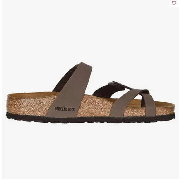 Birkenstock Womens Mayari Brown Synthetic Sandals
