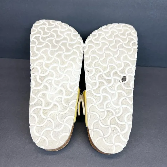 Birkenstock Yellow Sandals with Cork Footbed Women’s US Size 6 Euro 37